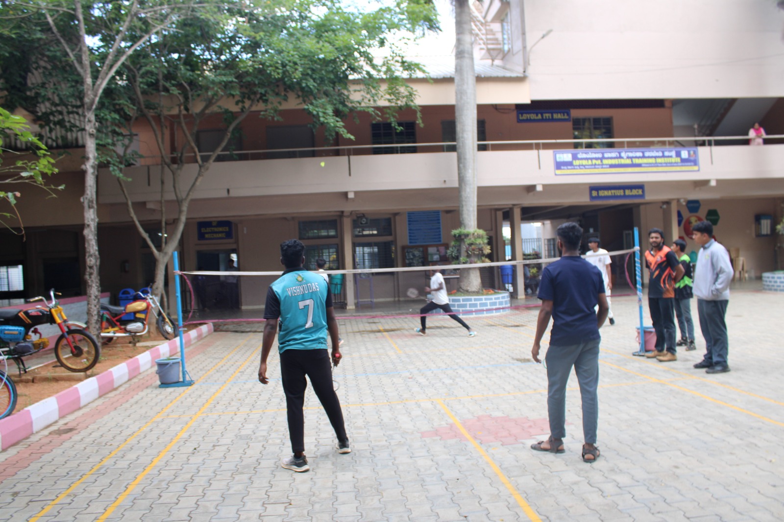 Inter class cricket and volley ball tournament.do